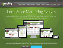 Tablet Screenshot of amplifylocalmarketing.com